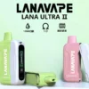 522c3ce2fc8dcf7163abfad995193684.webp 【滿3贈1】LANA Ultra II 16000口專用換彈拋棄式電子煙 長效容量設計 搭配專用煙彈使用 方便攜帶適合日常體驗 台灣現貨