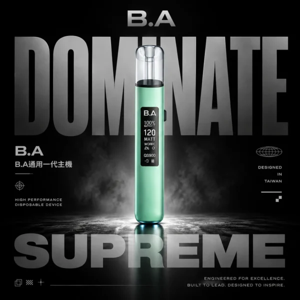 ChatGPT-Image-2026年6月18日-上午01_24_11.webp B.A Smart Vape Bar 一代通用主機 電子煙換彈式主機 相容一代煙彈使用設計 日常攜帶與設備替換推薦 台灣現貨