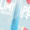 LIMI 7000口拋棄式電子煙 長效容量設計 一次性電子煙方便使用 日常攜帶體驗推薦 台灣現貨